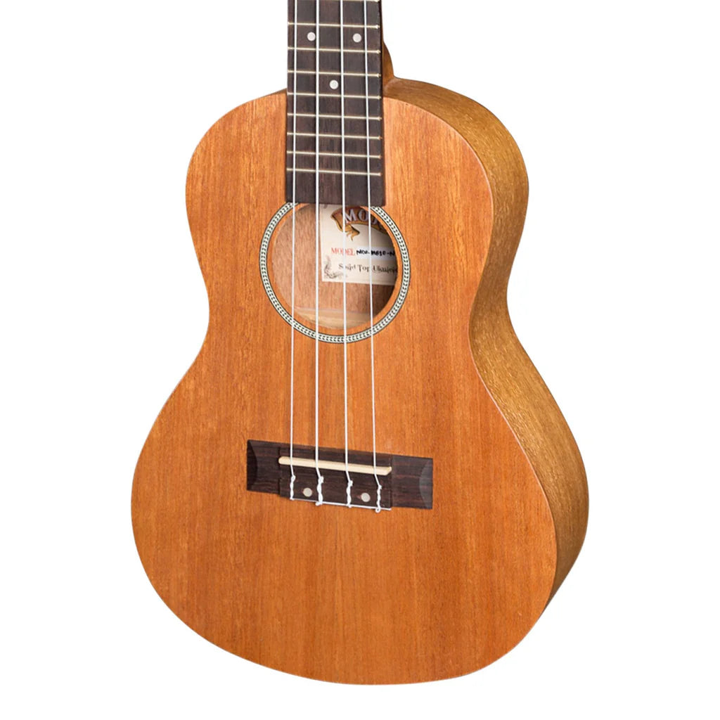 Mojo ME10 Series All Meranti Electric Concert Ukulele - Natural Satin