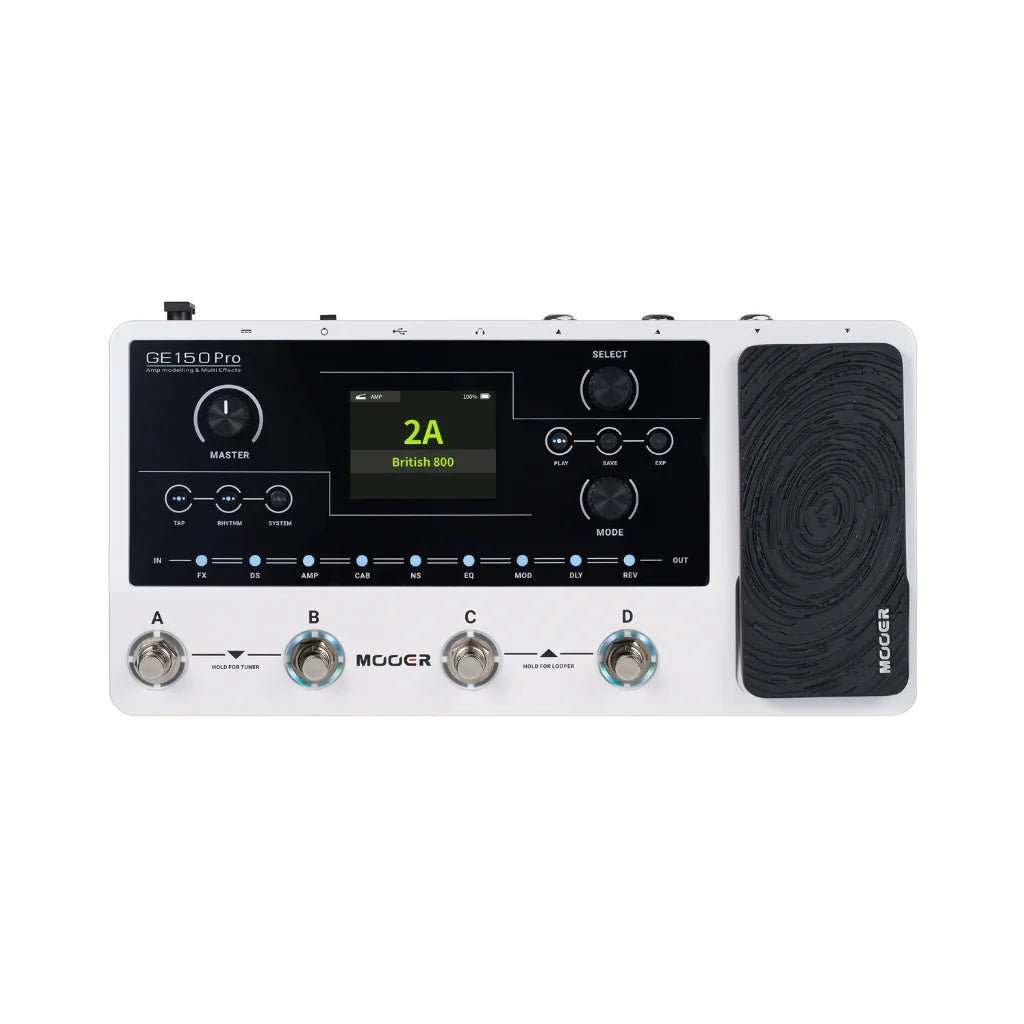 Mooer GE150 Pro Electric Guitar Multi-Effects Processor