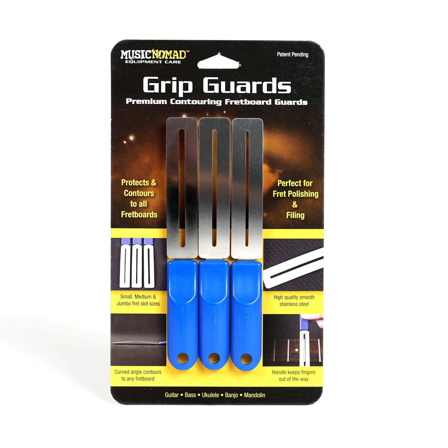Music Nomad Grip Guards - Premium Fretboard Guards