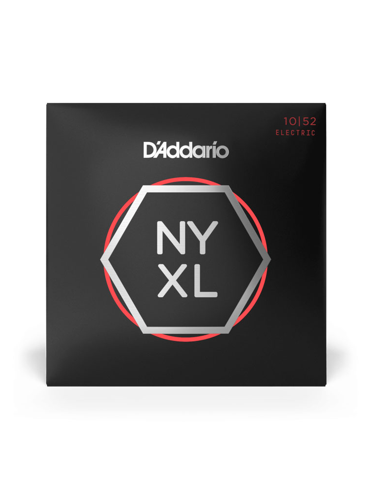 D'Addario NYXL NYXL1052 Light Top/Heavy Bottom 10-52 6-String Electric Guitar Strings