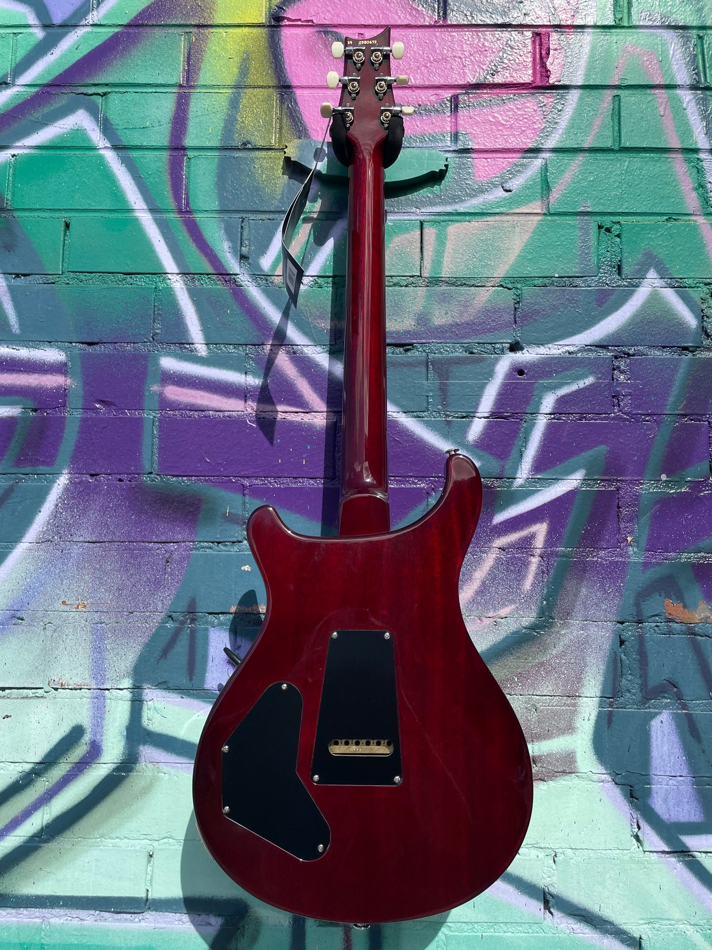 PRS DGT Moons Electric Guitar - Dark Cherry Sunburst