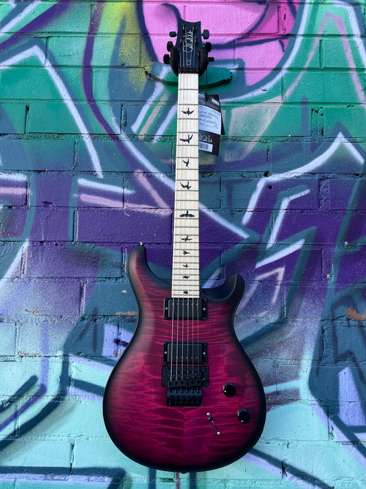 PRS Dustie Warring CE24 Floyd Electric Guitar - Waring Wraparound Burst