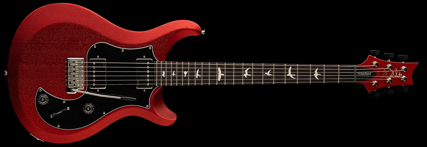 PRS S2 Standard 22 Satin Electric Guitar - Red Apple Metallic