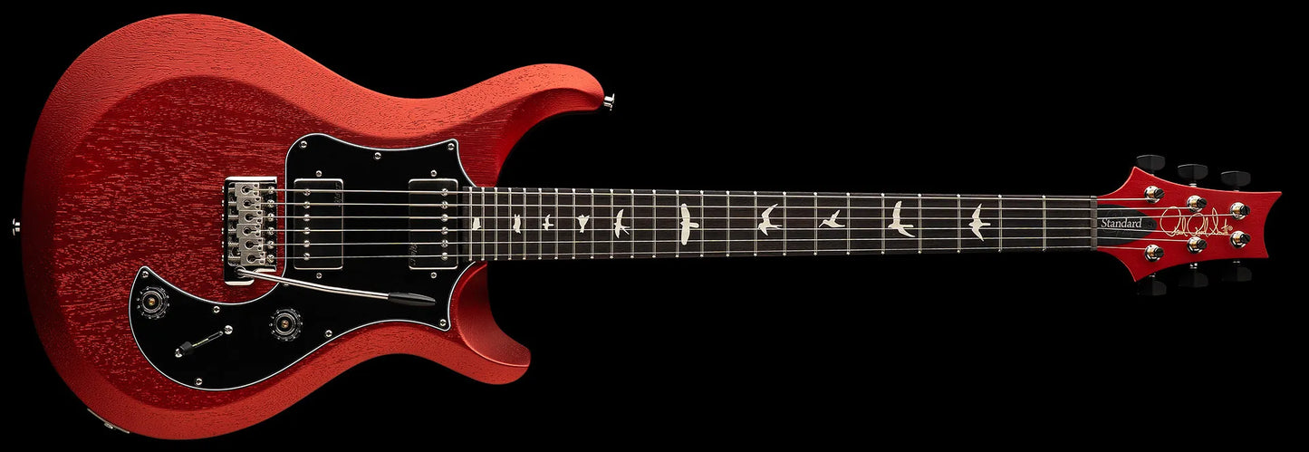 PRS S2 Standard 24 Satin Electric Guitar - Red Apple Metallic
