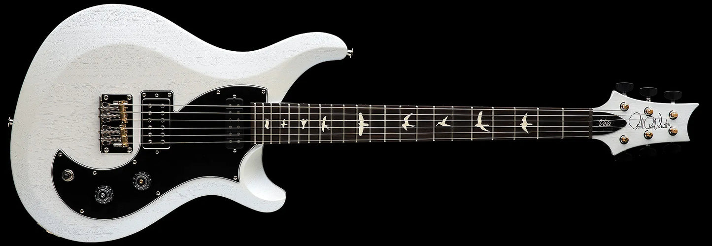 PRS S2 Vela Satin Electric Guitar - Pearl White