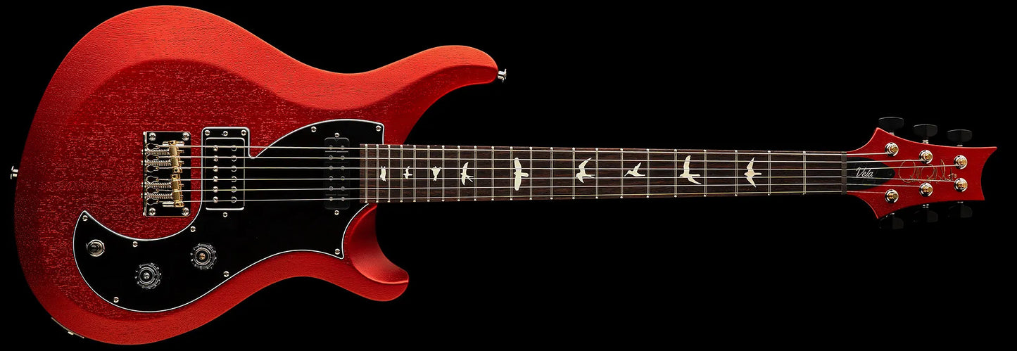 PRS S2 Vela Satin Electric Guitar - Red Apple Metallic