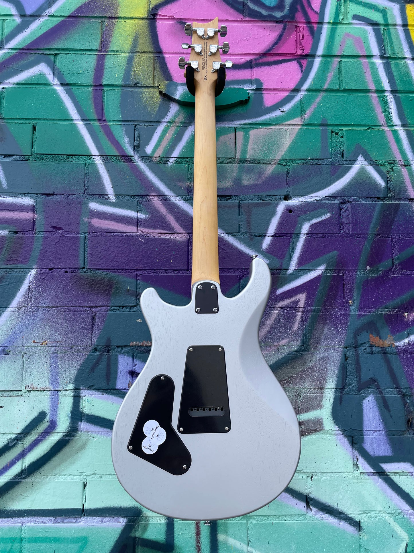 PRS SE CE 24 Standard Satin Electric Guitar - Metallic Silver