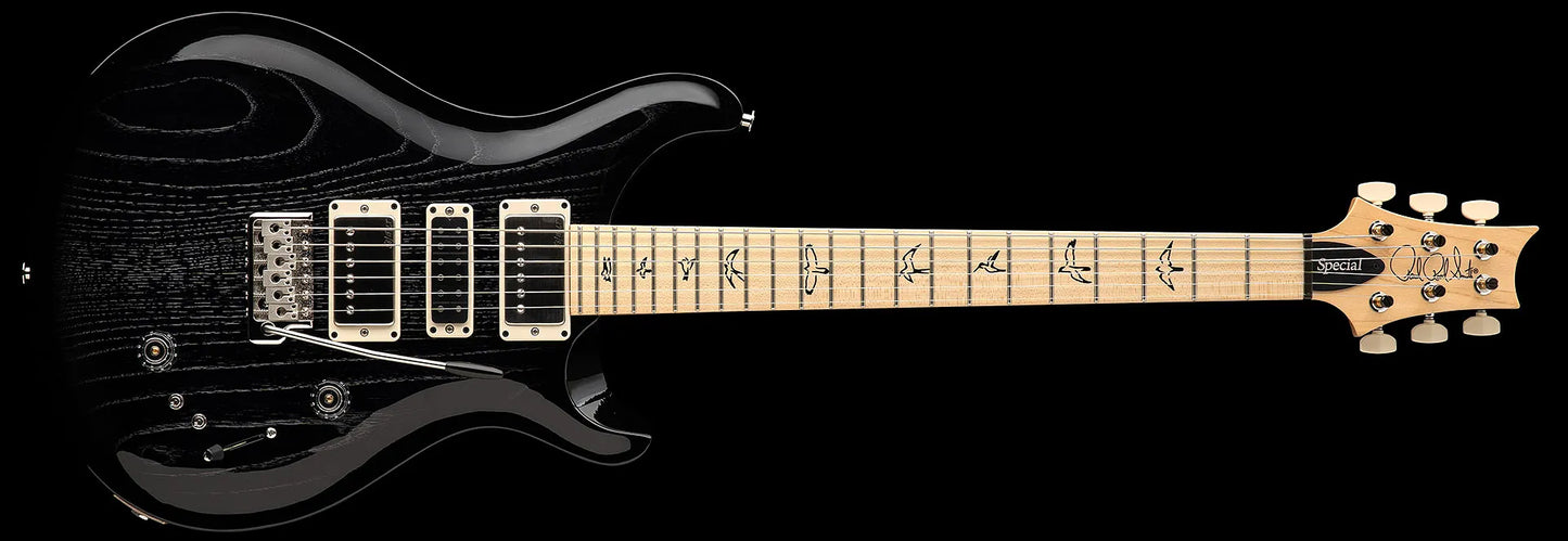 PRS Swamp Ash Special Maple Electric Guitar - Black Doghair Smokeburst