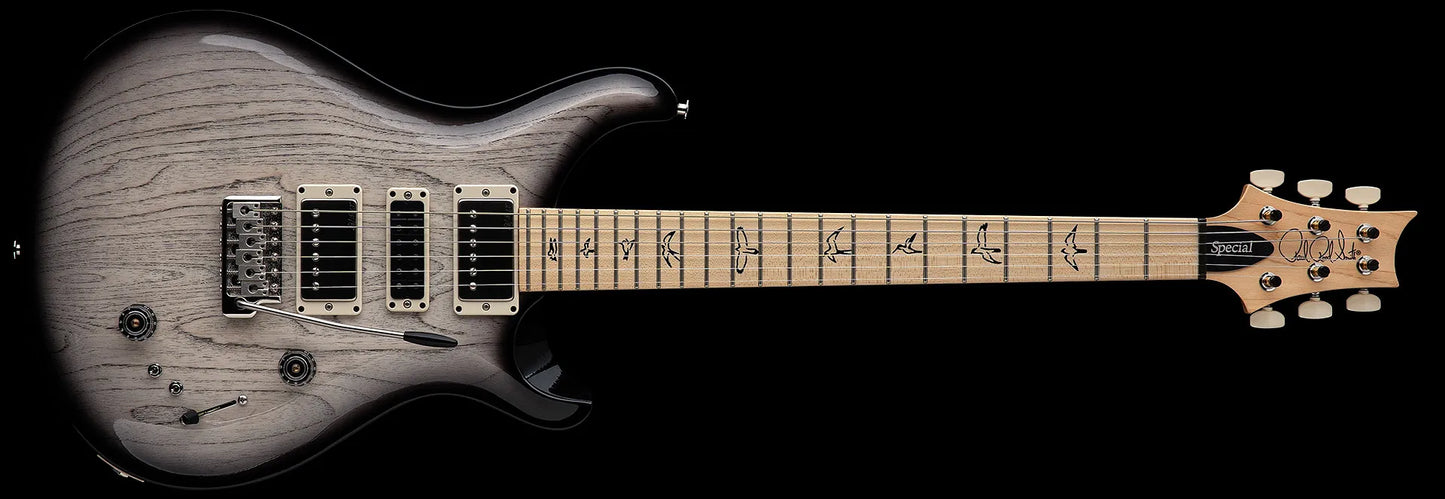 PRS Swamp Ash Special Maple Electric Guitar - White Doghair Smokeburst