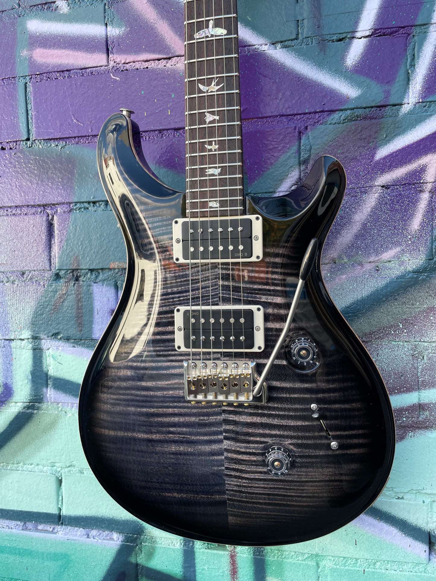 PRS USA Custom 24 Pattern Thin Neck Electric Guitar - Purple Mist