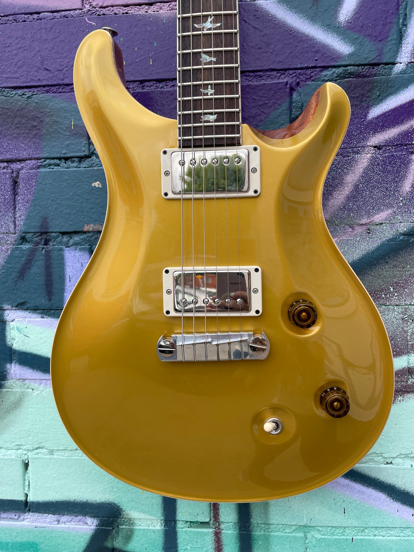 PRS USA McCarty Electric Guitar - Gold Top