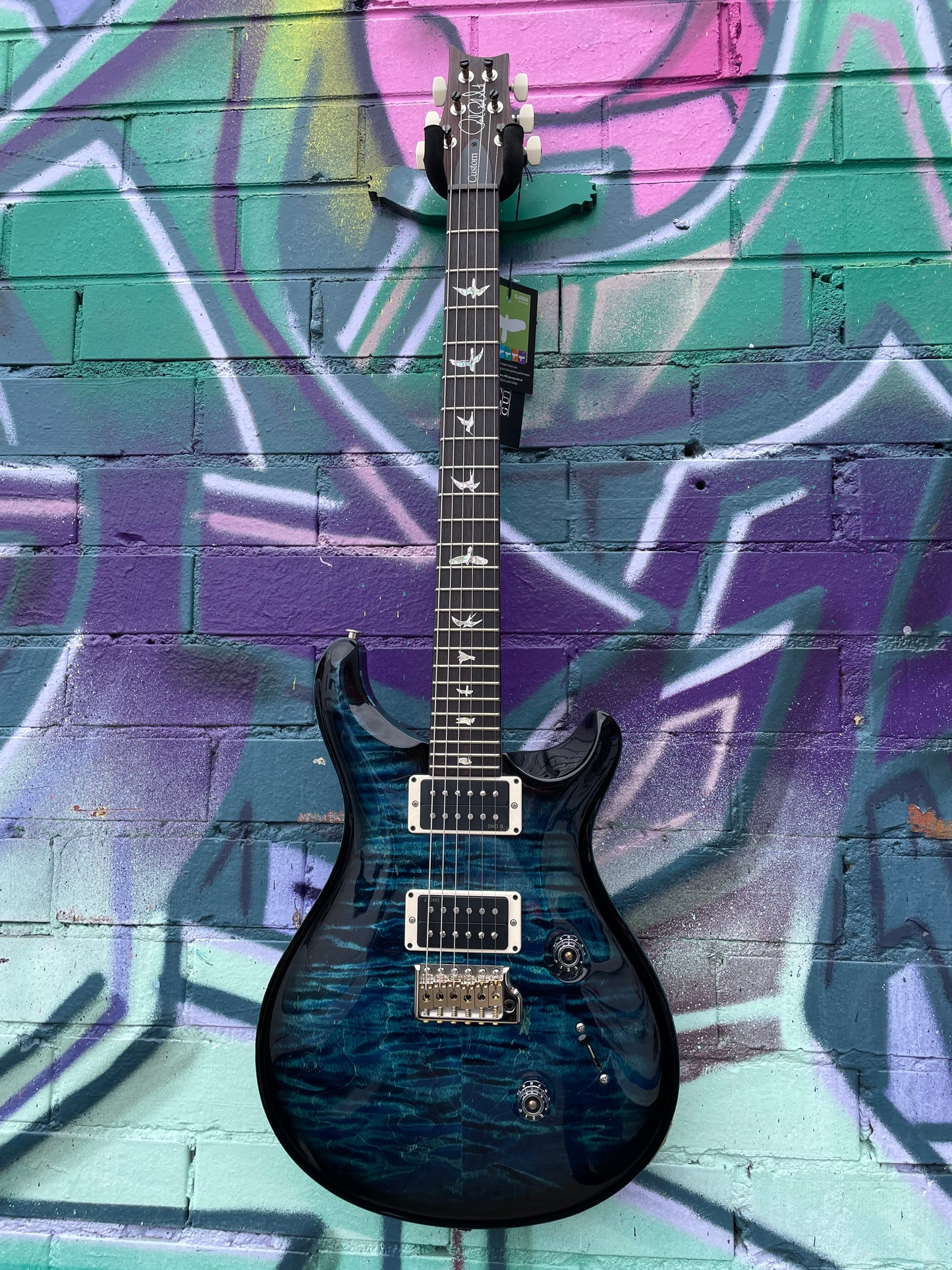 PRS Custom 24 Electric Guitar - Cobalt Smokeburst