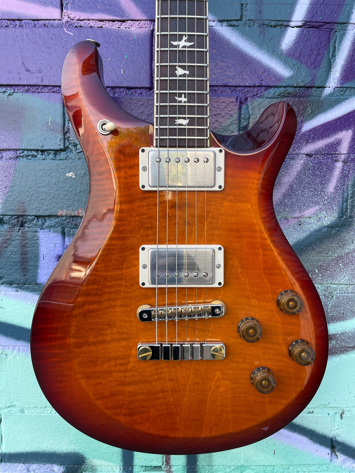 PRS S2 McCarty 594 Electric Guitar - Dark Cherry Sunburst