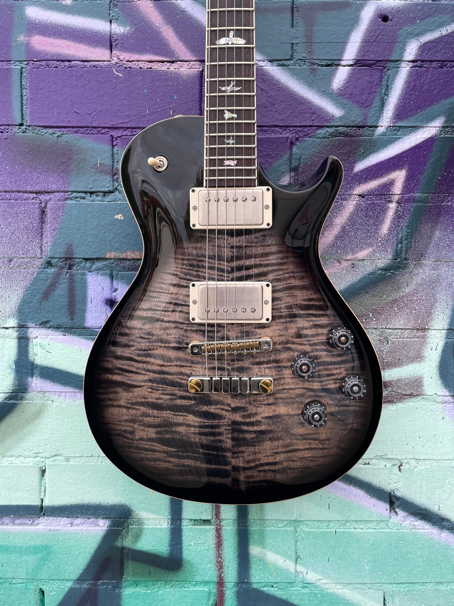 PRS USA McCarty 594 Singlecut-Electric Guitar - Charcoal Burst