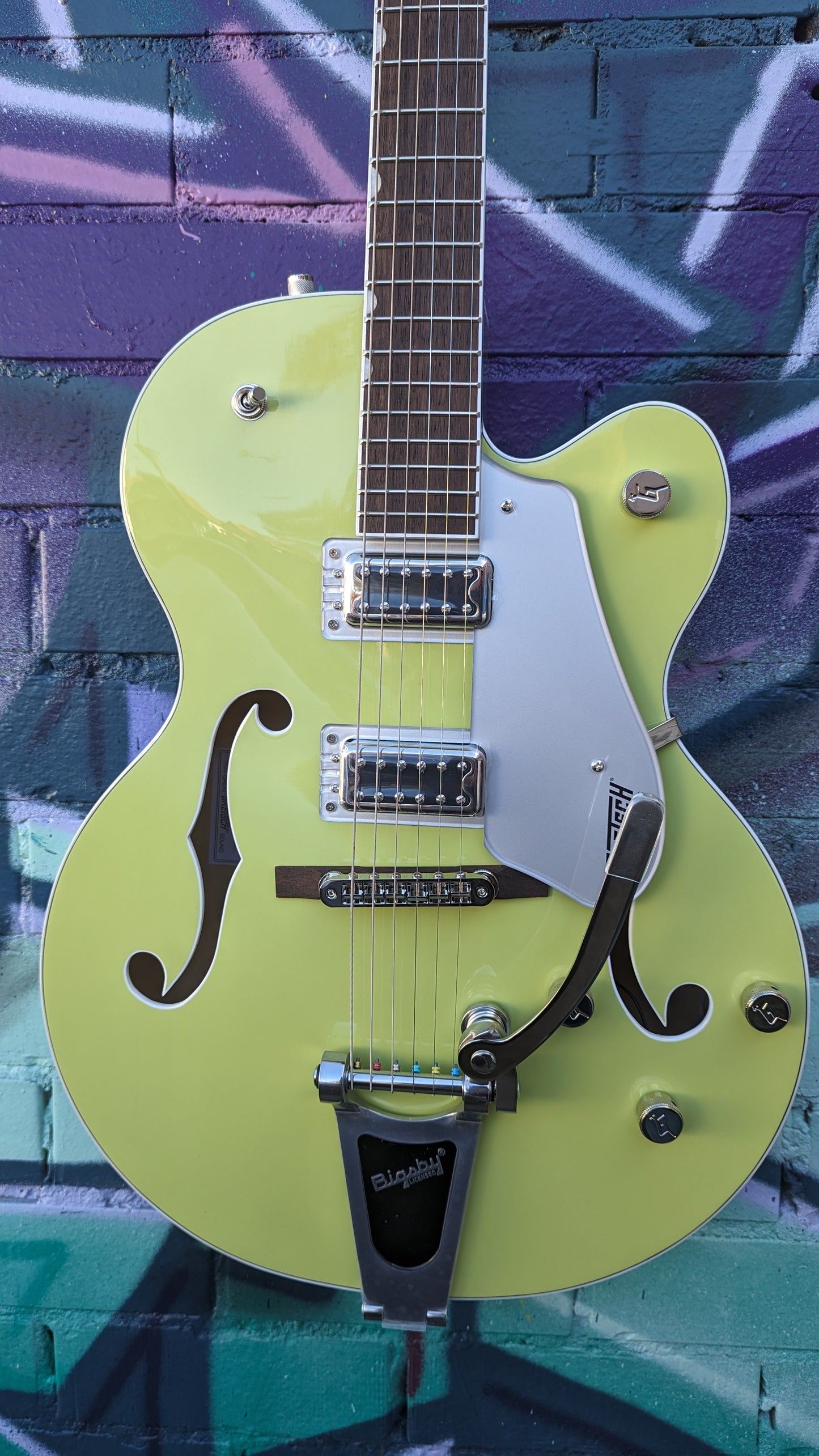 Gretsch G5420T Electromatic Classic Hollow Body Single Cut Bigsby - Two Tone Anniversary Green