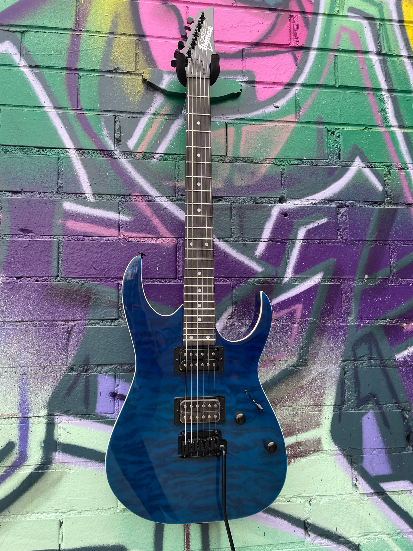 Ibanez RG120QASP BGD Electric Guitar - Blue Gradation