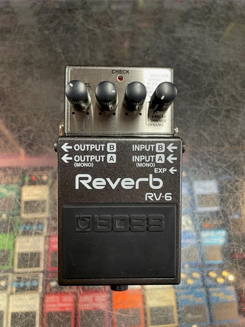 Boss RV-6 Reverb Pedal – Guitar Paradise