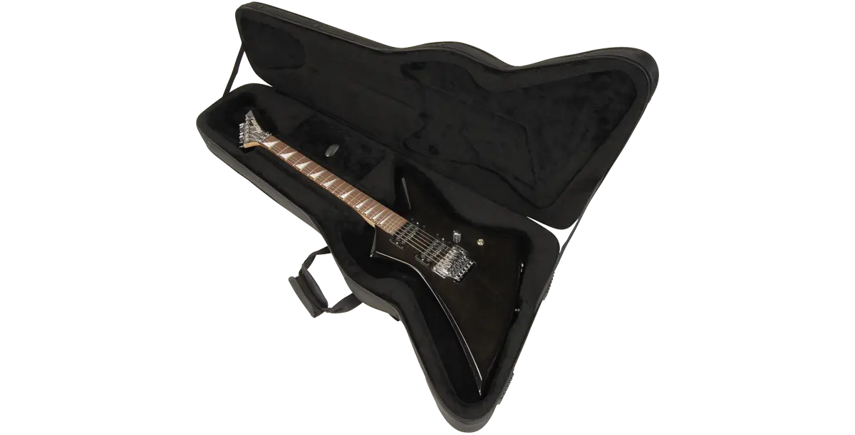SKB Explorer/Firebird Electric Guitar Soft Case - Black