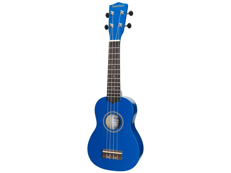 Sanchez Colour Series Soprano Ukulele- Dark blue