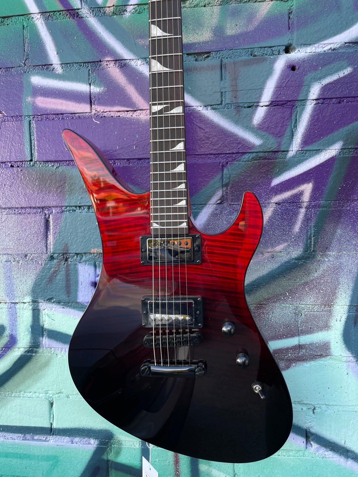 Schecter Avenger Standard Electric Guitar - Blood Burst