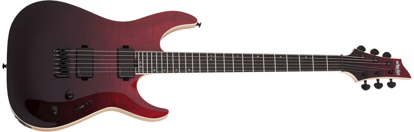 Schecter C-1 SLS Elite Electric Guitar - Blood Burst