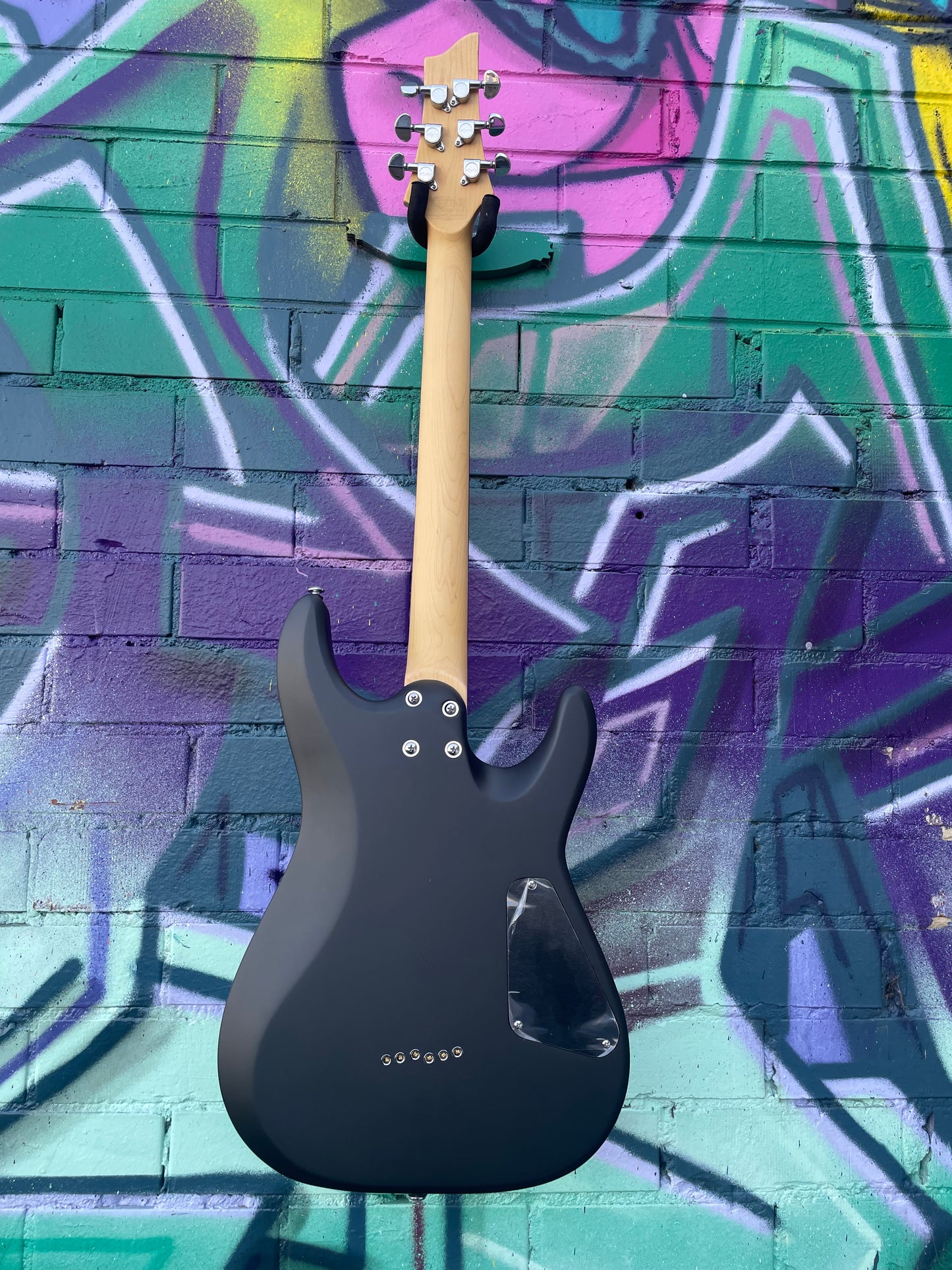 Schecter C-6 Deluxe Left Handed Electric Guitar - Satin Black