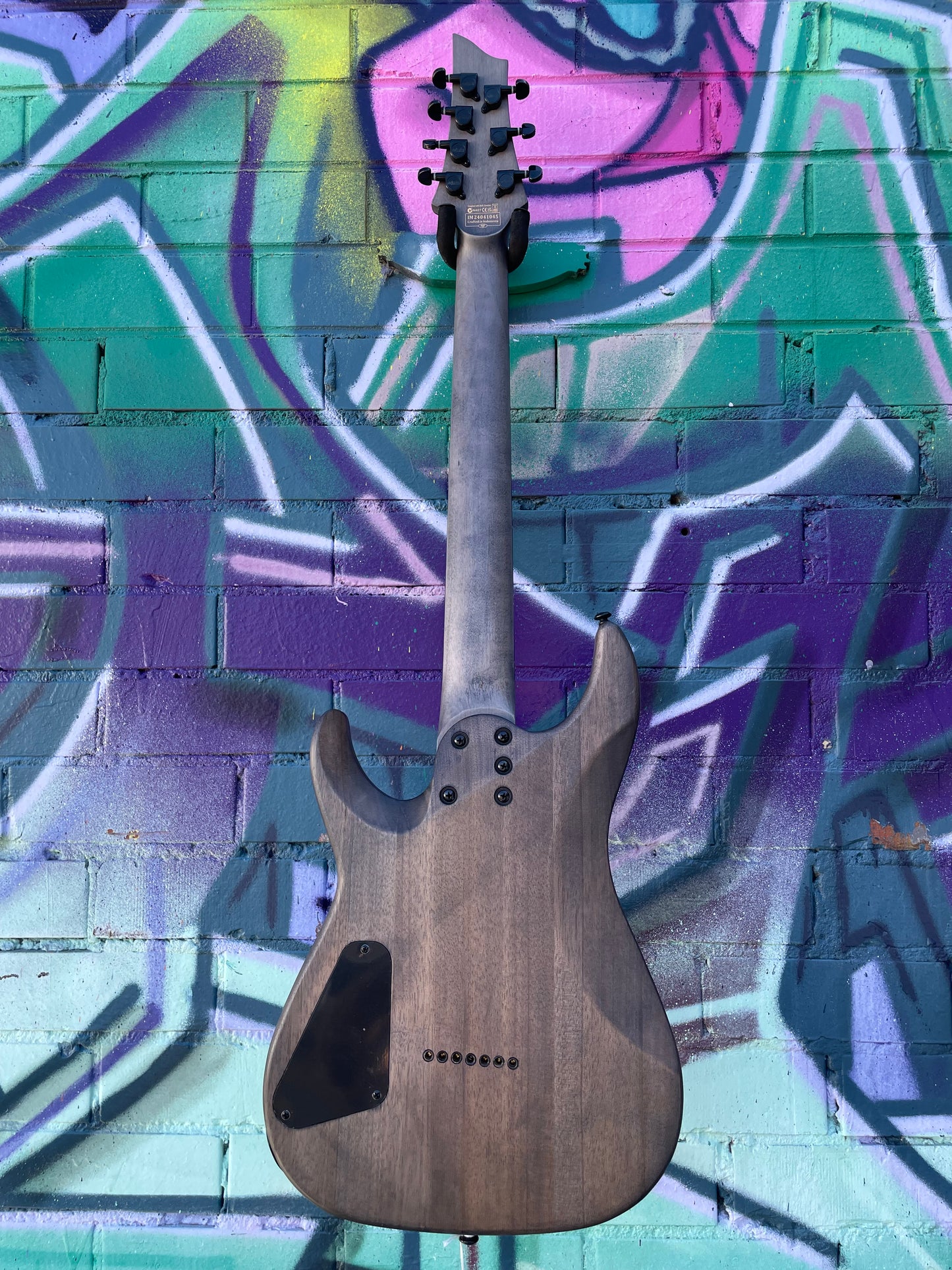 Schecter Omen Elite-7 Electric Guitar - See Thru Blue Burst