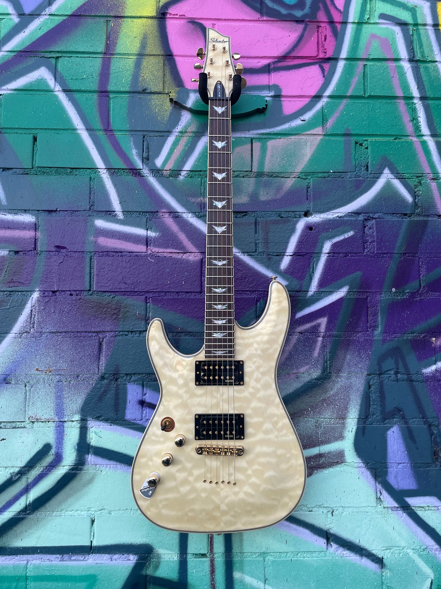 Schecter Omen Extreme-6 Left Handed Electric Guitar - Gloss Natural