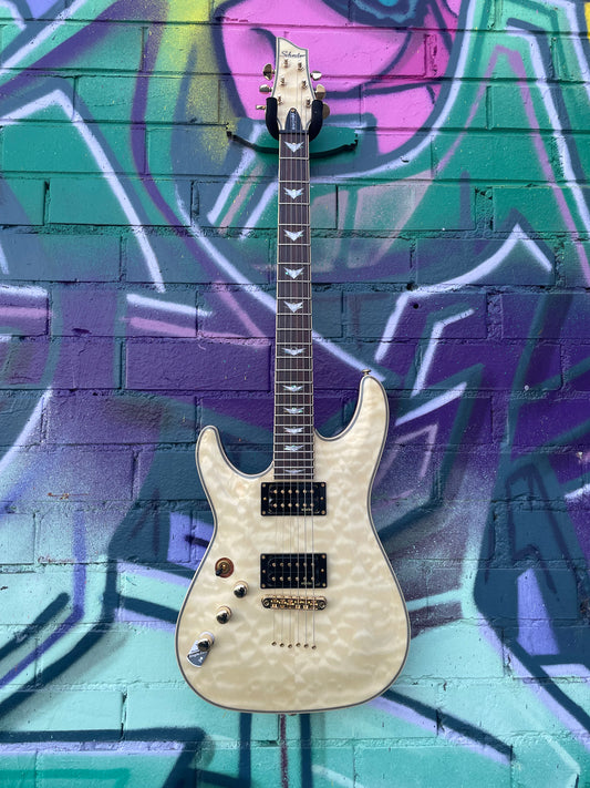 Schecter Omen Extreme-6 Left Handed Electric Guitar - Gloss Natural