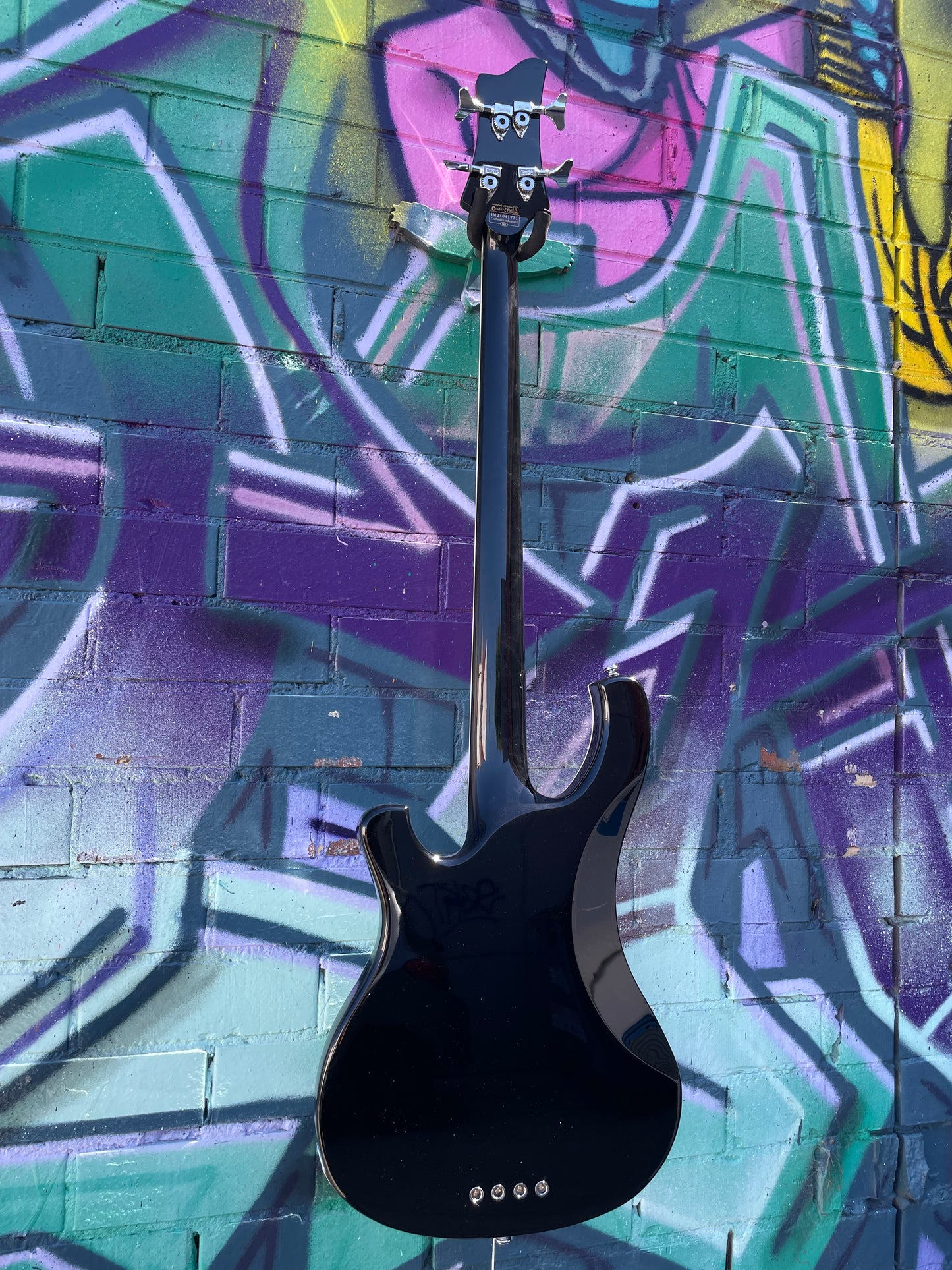 Schecter Stargazer-4 Electric Bass - Gloss Black