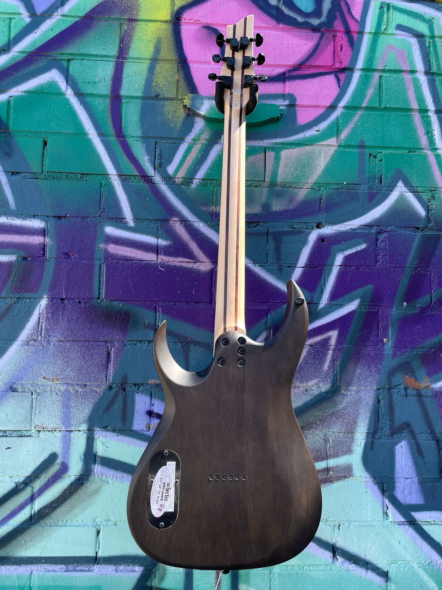 Schecter Sunset-6 Extreme Electric Guitar - Grey Ghost