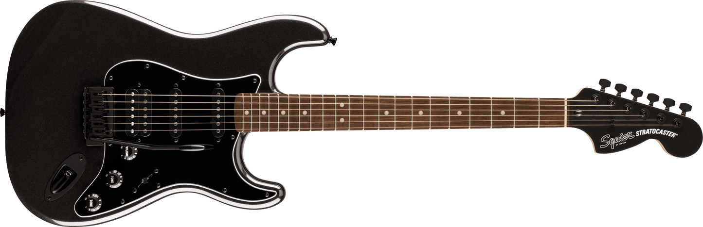 Squier Limited Edition Affinity Series Stratocaster HSS Electric Guitar - Metallic Black