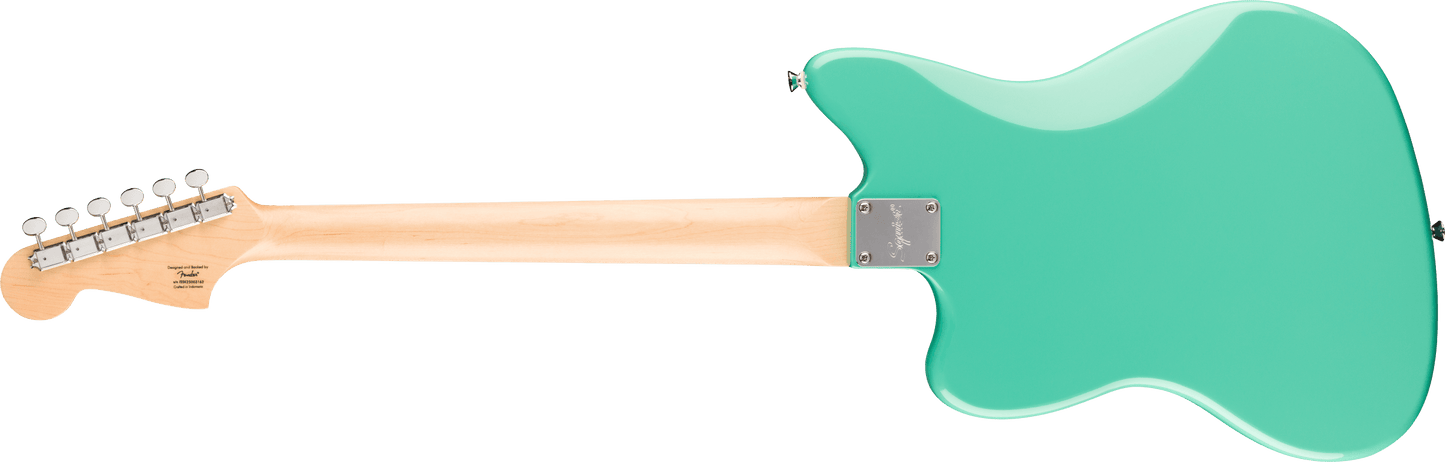Squier Paranormal Baritone Jazzmaster HH Electric Guitar - Sea Foam Green