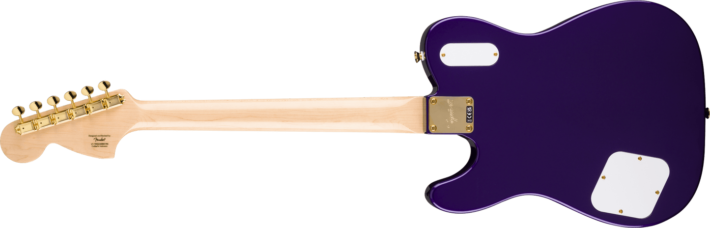 Squier FSR Limited Edition Paranormal Troublemaker Telecaster Deluxe Electric Guitar - Purple Metallic