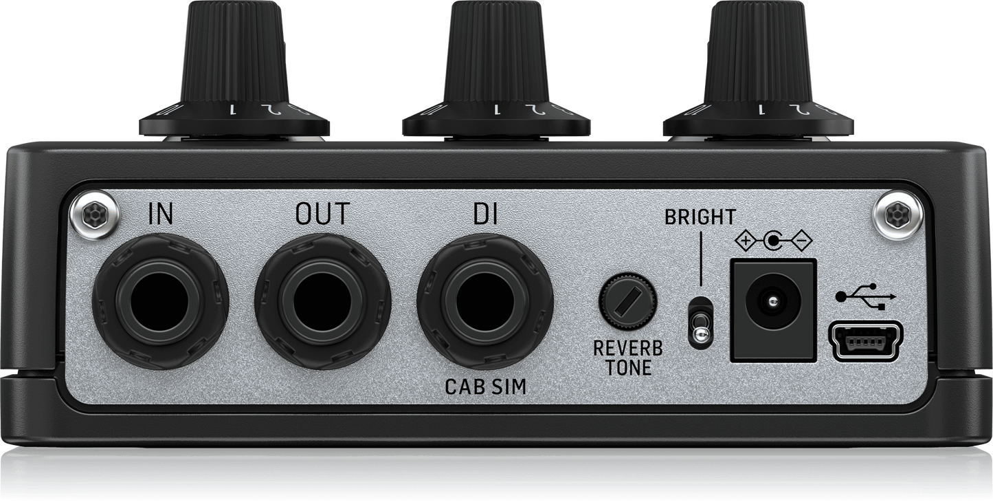 TC Electronic Combo Deluxe 65' Dual-Channel Guitar Preamp Pedal