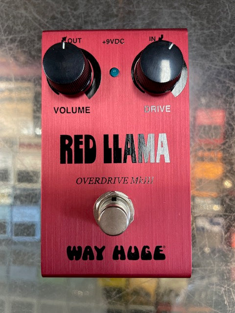 Way Huge Smalls Red Llama Overdrive Pedal – Guitar Paradise