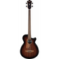 Ibanez AEGB24FEMHS Electro Acoustic Bass Guitar Mahogany Sunburst