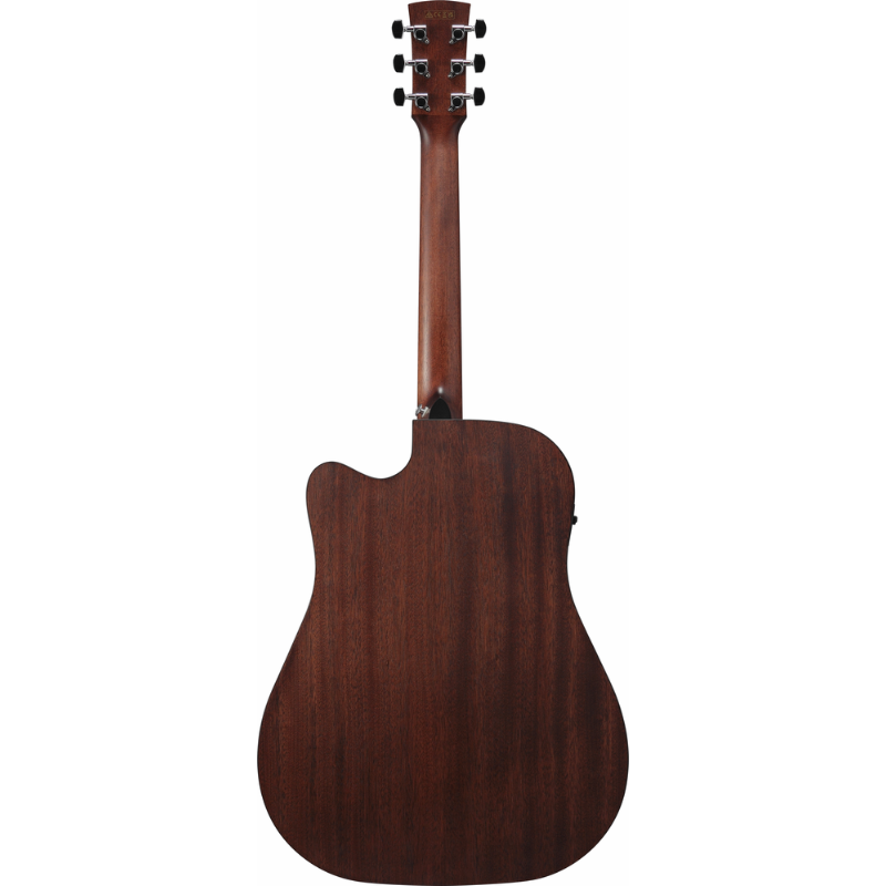 Ibanez AW247CEWKH Electric Acoustic Guitar - Weathered Black