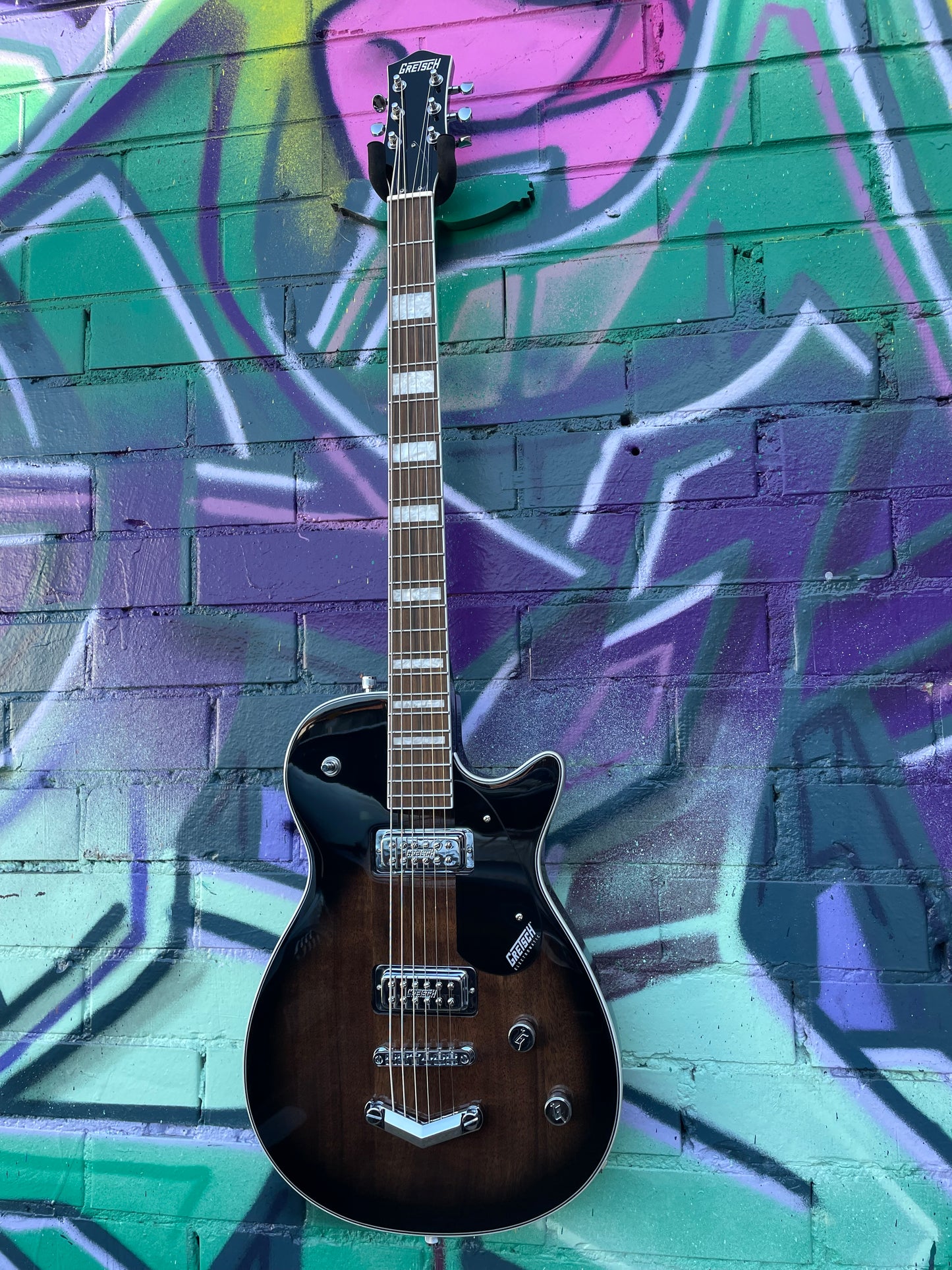 Gretsch G5260 Electromatic Jet Baritone with V-Stoptail Electric Guitar - Bristol Fog