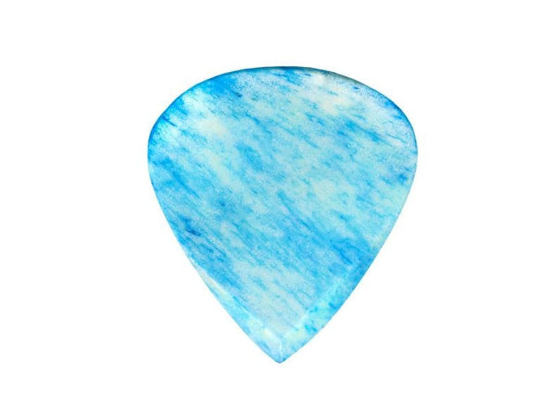 Timber Tones - Jazzy Tones Turquoise Bone Guitar Pick