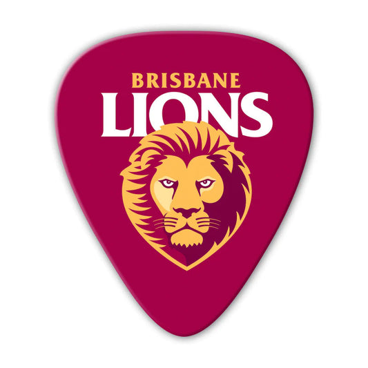 AFL Guitar Picks - Brisbane Lions 5 pack