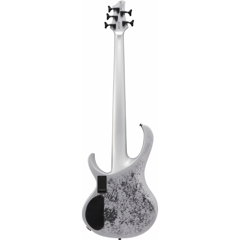 Ibanez BTB25TH5SLM 5 String Electric Bass Guitar Silver Blizzard Matte