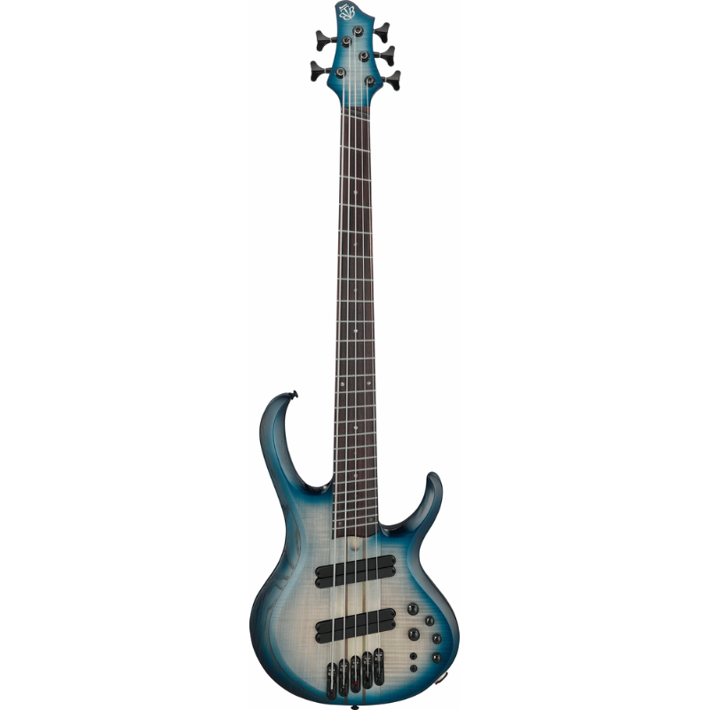 Ibanez BTB705LMCTL 5 String Electric Bass Guitar Cosmic Blue Starburst