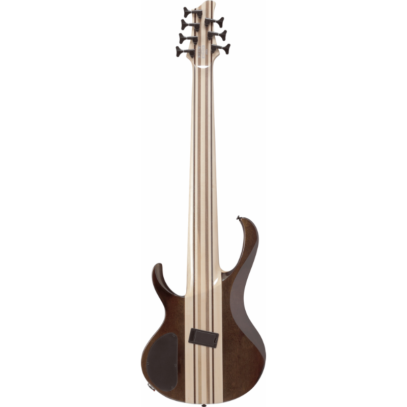 Ibanez BTB7MSNML 7 String Electric Bass Guitar Natural Mocha