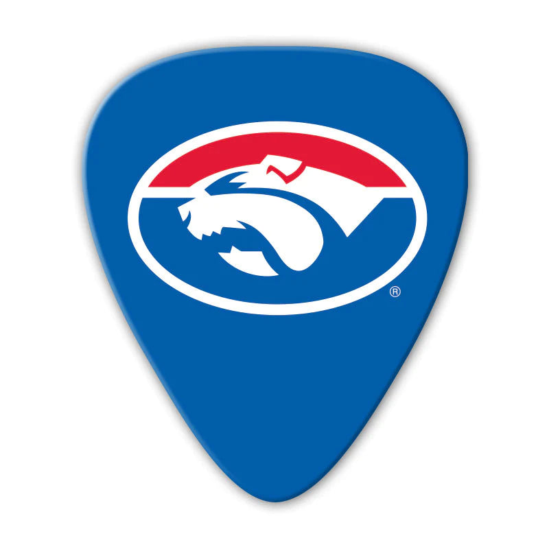 AFL Guitar Picks - Western Bulldogs 5 pack