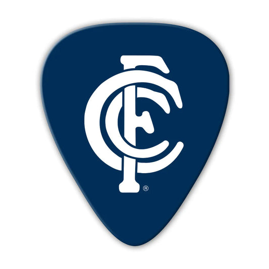 AFL Guitar Picks - Carlton Blues 5 pack