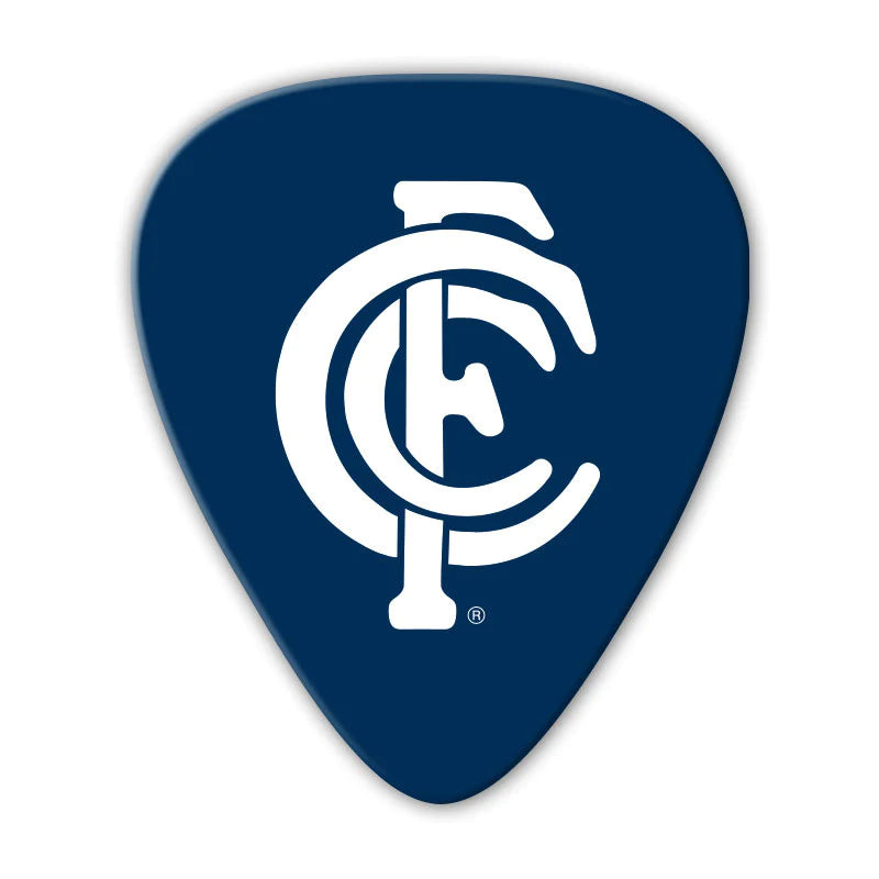AFL Guitar Picks - Carlton Blues 5 pack