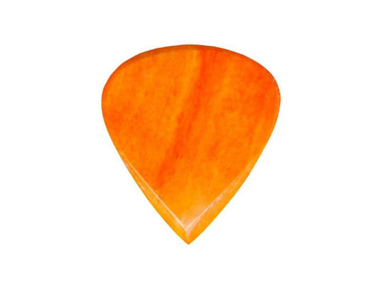 Timber Tones- Jazzy Tones Orange Bone Guitar Pick