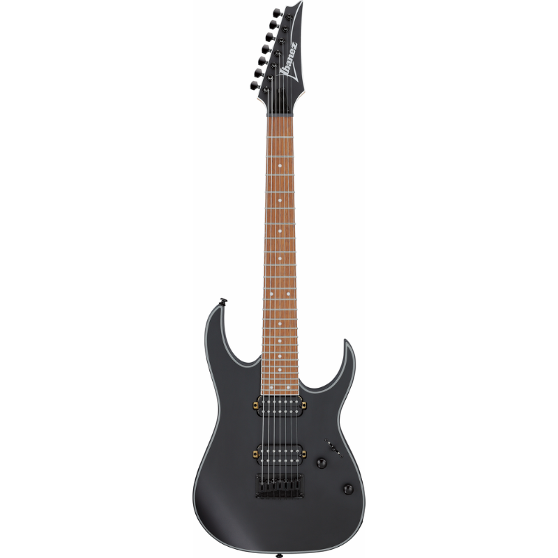 Ibanez RG7421EXBKF 7 String Electric Guitar Black Flat