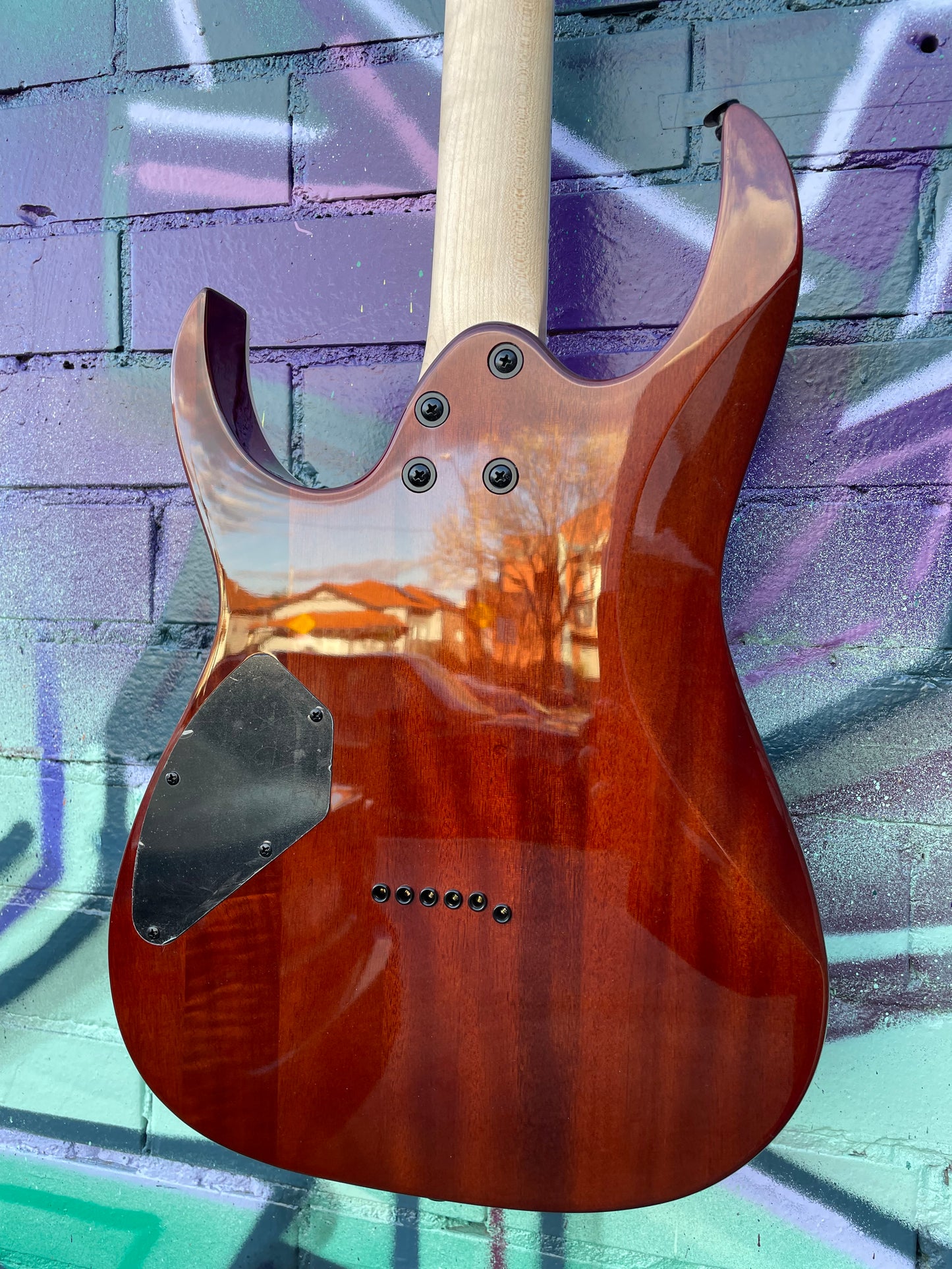 Ibanez RG Gio RGR221PA Electric Guitar - Aqua Burst